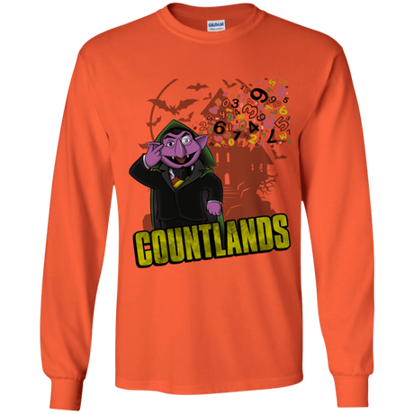 T-Shirts Orange / YS COUNTLANDS Youth Long Sleeve T-Shirt