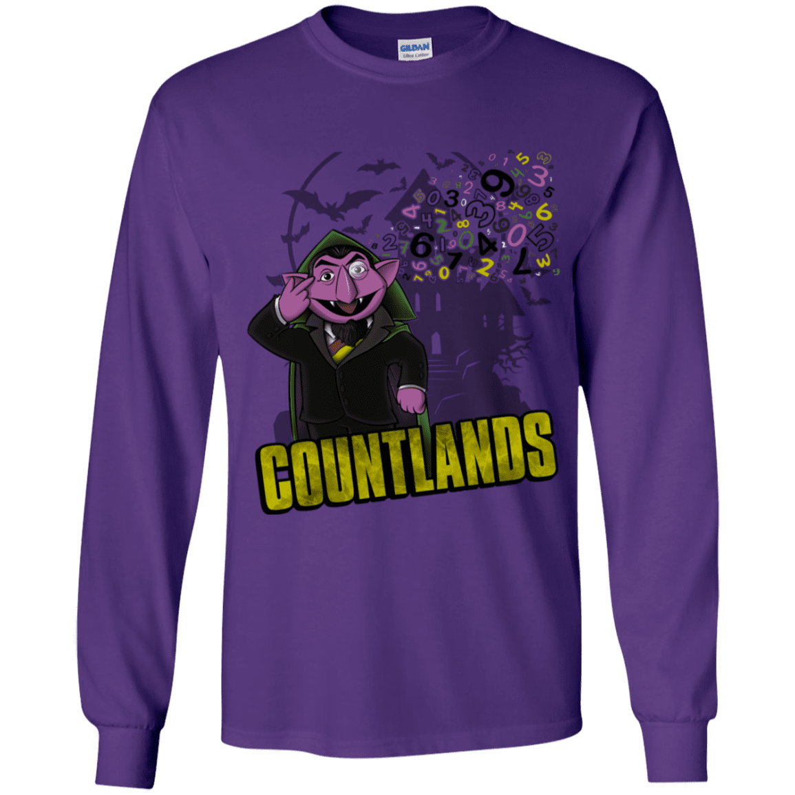 T-Shirts Purple / YS COUNTLANDS Youth Long Sleeve T-Shirt