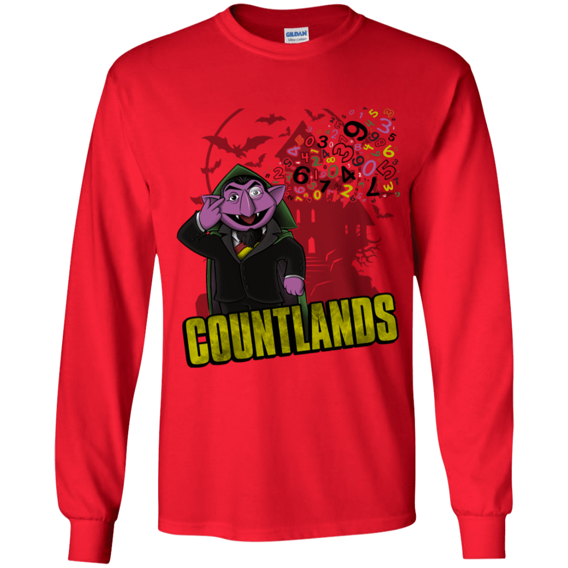T-Shirts Red / YS COUNTLANDS Youth Long Sleeve T-Shirt