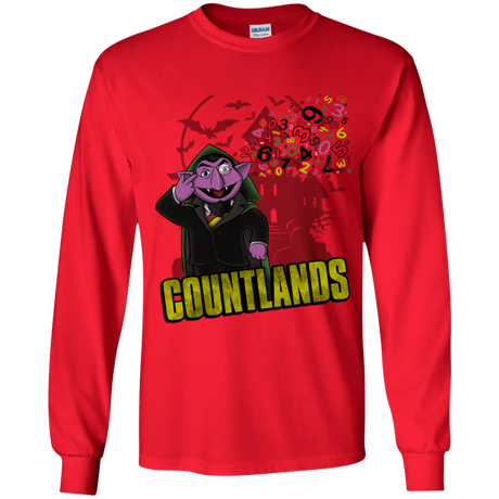 T-Shirts Red / YS COUNTLANDS Youth Long Sleeve T-Shirt