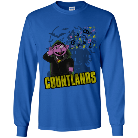 T-Shirts Royal / YS COUNTLANDS Youth Long Sleeve T-Shirt