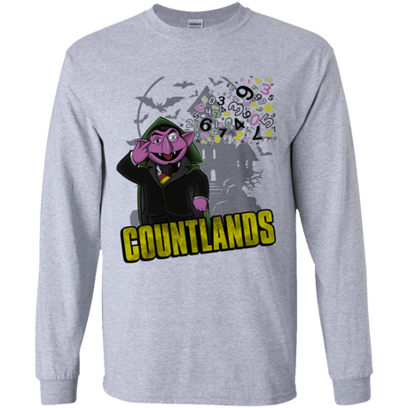 T-Shirts Sport Grey / YS COUNTLANDS Youth Long Sleeve T-Shirt