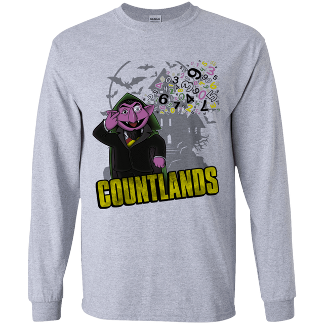 T-Shirts Sport Grey / YS COUNTLANDS Youth Long Sleeve T-Shirt