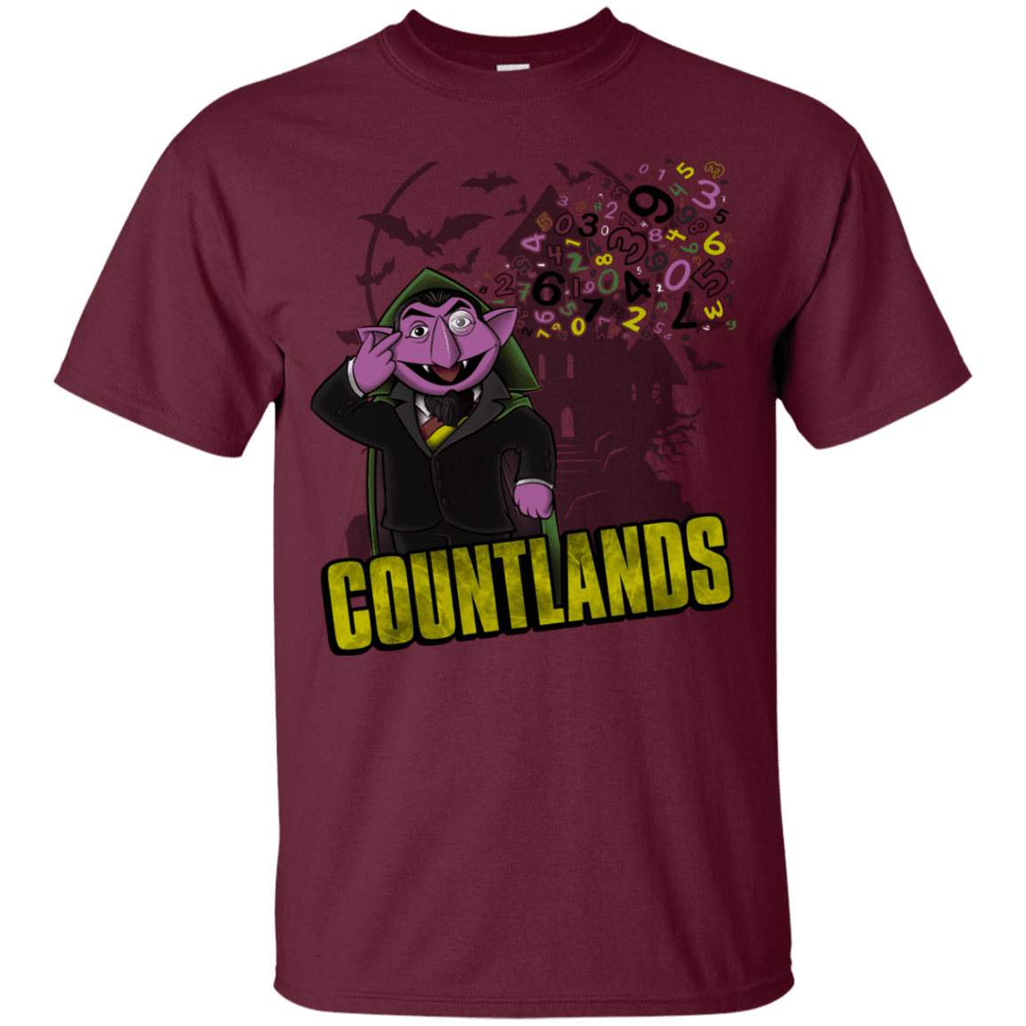 T-Shirts Maroon / YXS COUNTLANDS Youth T-Shirt