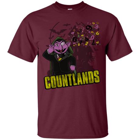 T-Shirts Maroon / YXS COUNTLANDS Youth T-Shirt