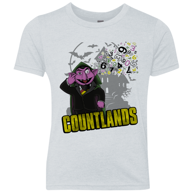 T-Shirts Heather White / YXS COUNTLANDS Youth Triblend T-Shirt