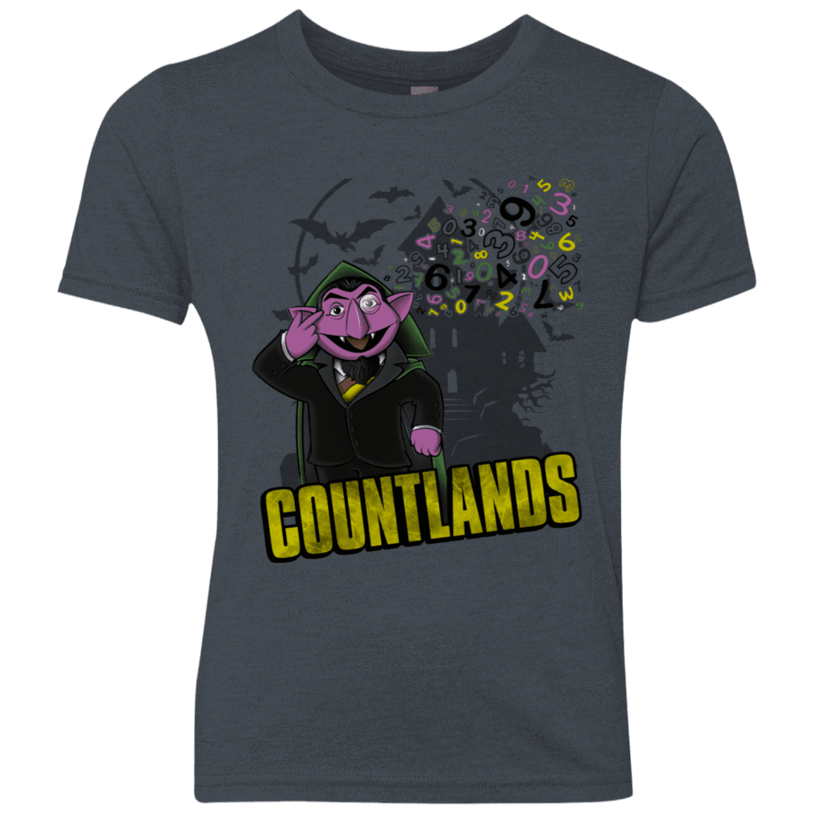 T-Shirts Vintage Navy / YXS COUNTLANDS Youth Triblend T-Shirt