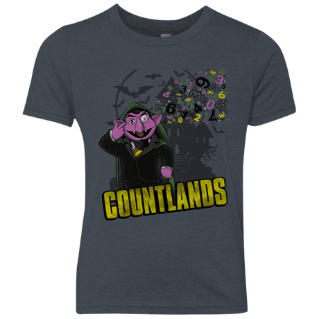 T-Shirts Vintage Navy / YXS COUNTLANDS Youth Triblend T-Shirt