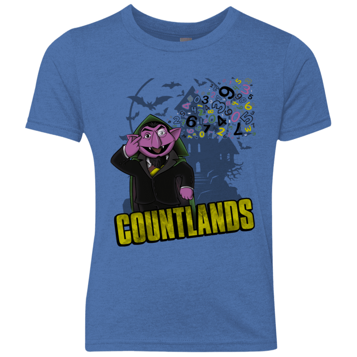 T-Shirts Vintage Royal / YXS COUNTLANDS Youth Triblend T-Shirt