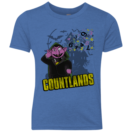 T-Shirts Vintage Royal / YXS COUNTLANDS Youth Triblend T-Shirt
