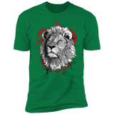T-Shirts Kelly Green / S Courage and Determination sumi-e Men's Premium T-Shirt