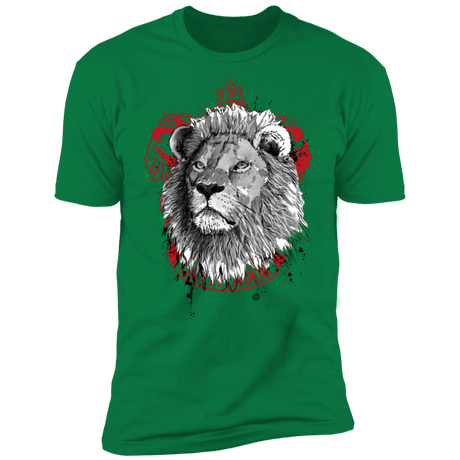 T-Shirts Kelly Green / S Courage and Determination sumi-e Men's Premium T-Shirt