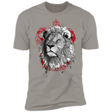 T-Shirts Light Grey / S Courage and Determination sumi-e Men's Premium T-Shirt