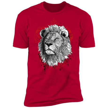 T-Shirts Red / S Courage and Determination sumi-e Men's Premium T-Shirt