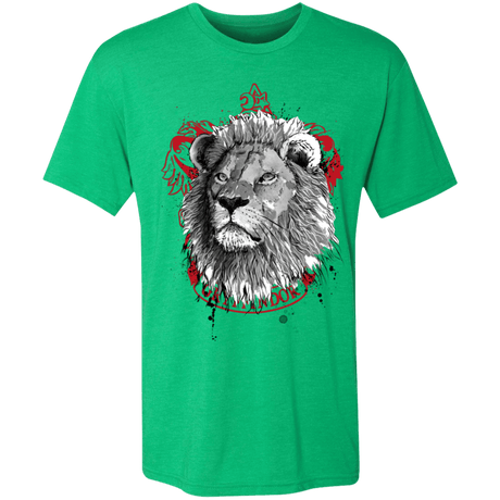 T-Shirts Envy / S Courage and Determination sumi-e Men's Triblend T-Shirt