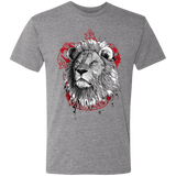 T-Shirts Premium Heather / S Courage and Determination sumi-e Men's Triblend T-Shirt