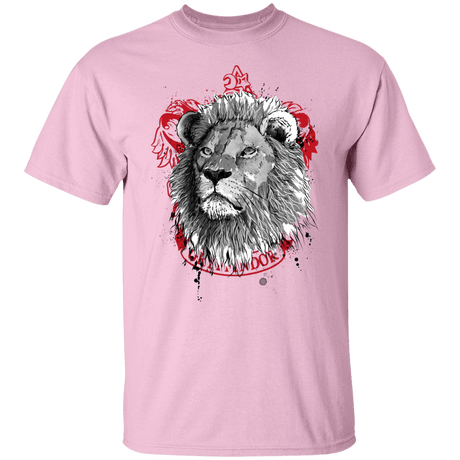 T-Shirts Light Pink / S Courage and Determination sumi-e T-Shirt