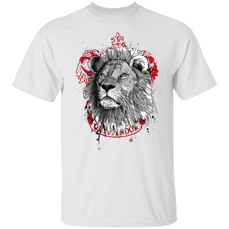 T-Shirts White / S Courage and Determination sumi-e T-Shirt