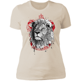 T-Shirts Ivory/ / S Courage and Determination sumi-e Women's Premium T-Shirt