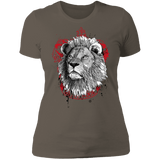 T-Shirts Warm Grey / S Courage and Determination sumi-e Women's Premium T-Shirt