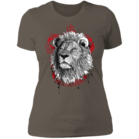 T-Shirts Warm Grey / S Courage and Determination sumi-e Women's Premium T-Shirt