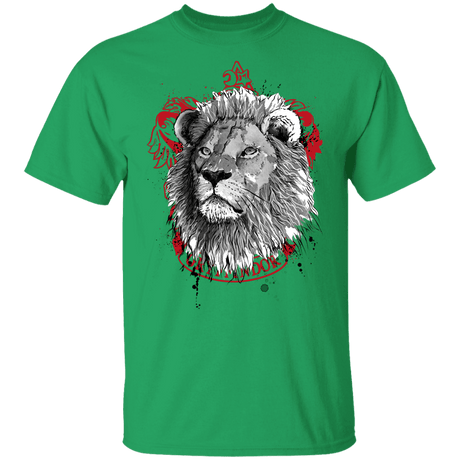 T-Shirts Irish Green / YXS Courage and Determination sumi-e Youth T-Shirt