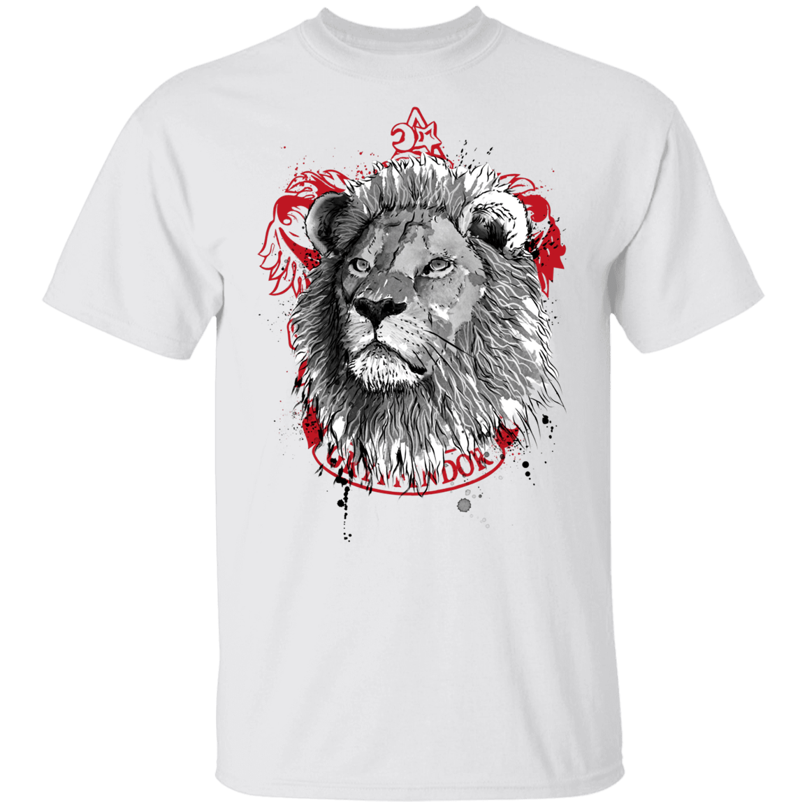T-Shirts White / YXS Courage and Determination sumi-e Youth T-Shirt