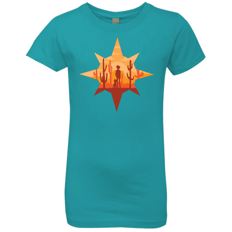 T-Shirts Tahiti Blue / YXS Courage Girls Premium T-Shirt