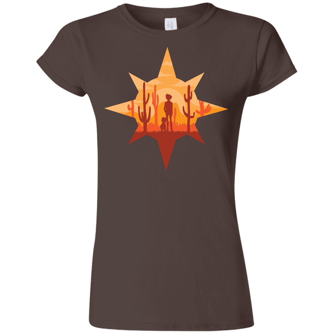 T-Shirts Dark Chocolate / S Courage Junior Slimmer-Fit T-Shirt