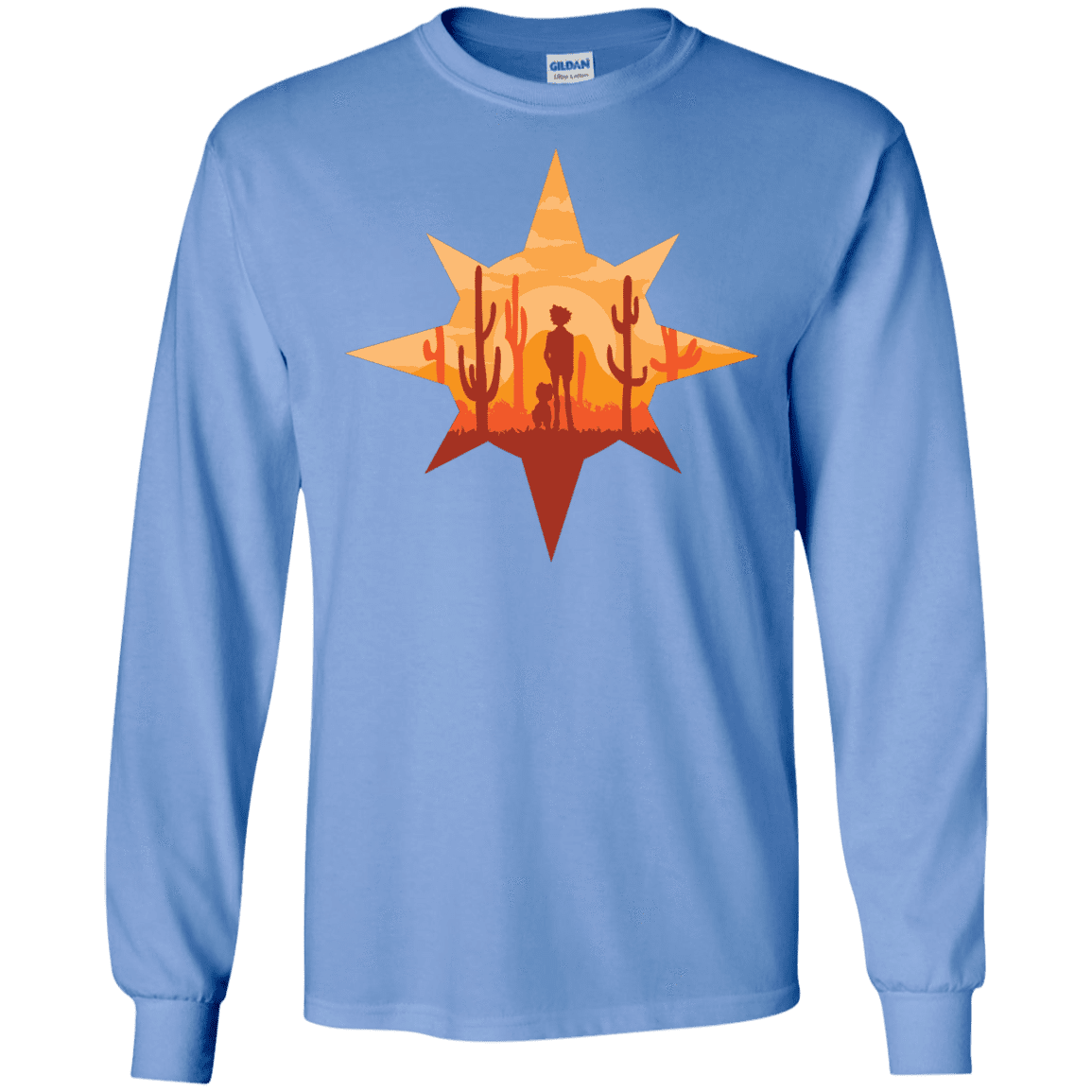 T-Shirts Carolina Blue / S Courage Men's Long Sleeve T-Shirt