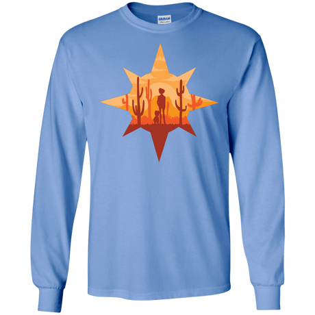 T-Shirts Carolina Blue / S Courage Men's Long Sleeve T-Shirt