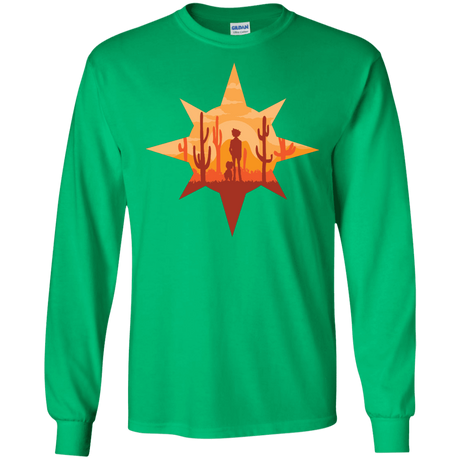 T-Shirts Irish Green / S Courage Men's Long Sleeve T-Shirt