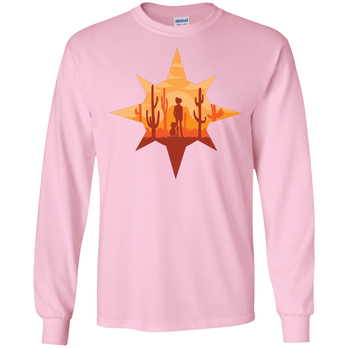 T-Shirts Light Pink / S Courage Men's Long Sleeve T-Shirt