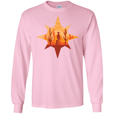 T-Shirts Light Pink / S Courage Men's Long Sleeve T-Shirt