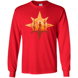 T-Shirts Red / S Courage Men's Long Sleeve T-Shirt