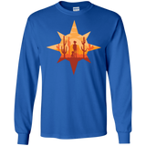 T-Shirts Royal / S Courage Men's Long Sleeve T-Shirt