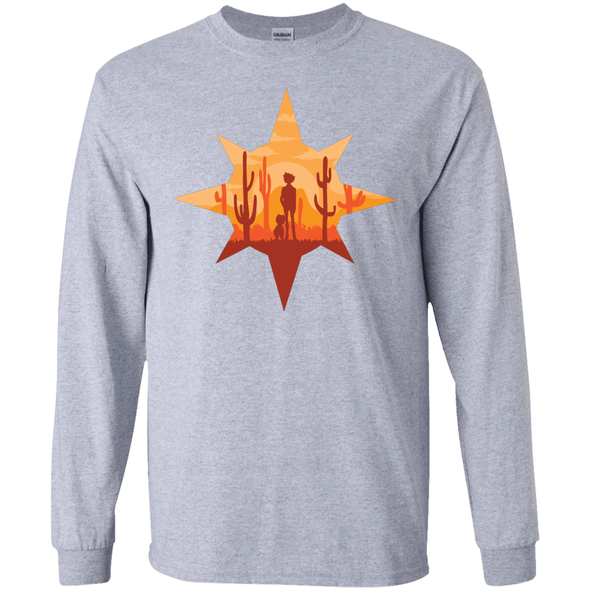 T-Shirts Sport Grey / S Courage Men's Long Sleeve T-Shirt