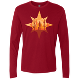 T-Shirts Cardinal / S Courage Men's Premium Long Sleeve