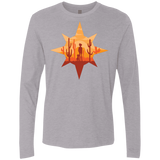 T-Shirts Heather Grey / S Courage Men's Premium Long Sleeve