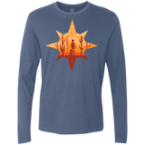 T-Shirts Indigo / S Courage Men's Premium Long Sleeve