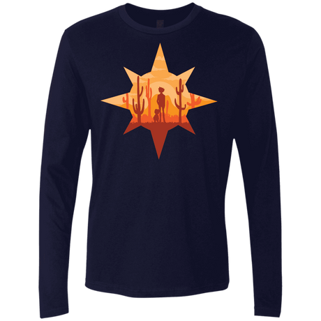 T-Shirts Midnight Navy / S Courage Men's Premium Long Sleeve