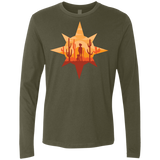 T-Shirts Military Green / S Courage Men's Premium Long Sleeve