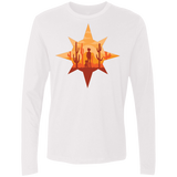 T-Shirts White / S Courage Men's Premium Long Sleeve