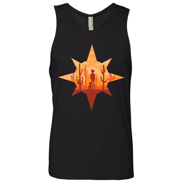 T-Shirts Black / S Courage Men's Premium Tank Top