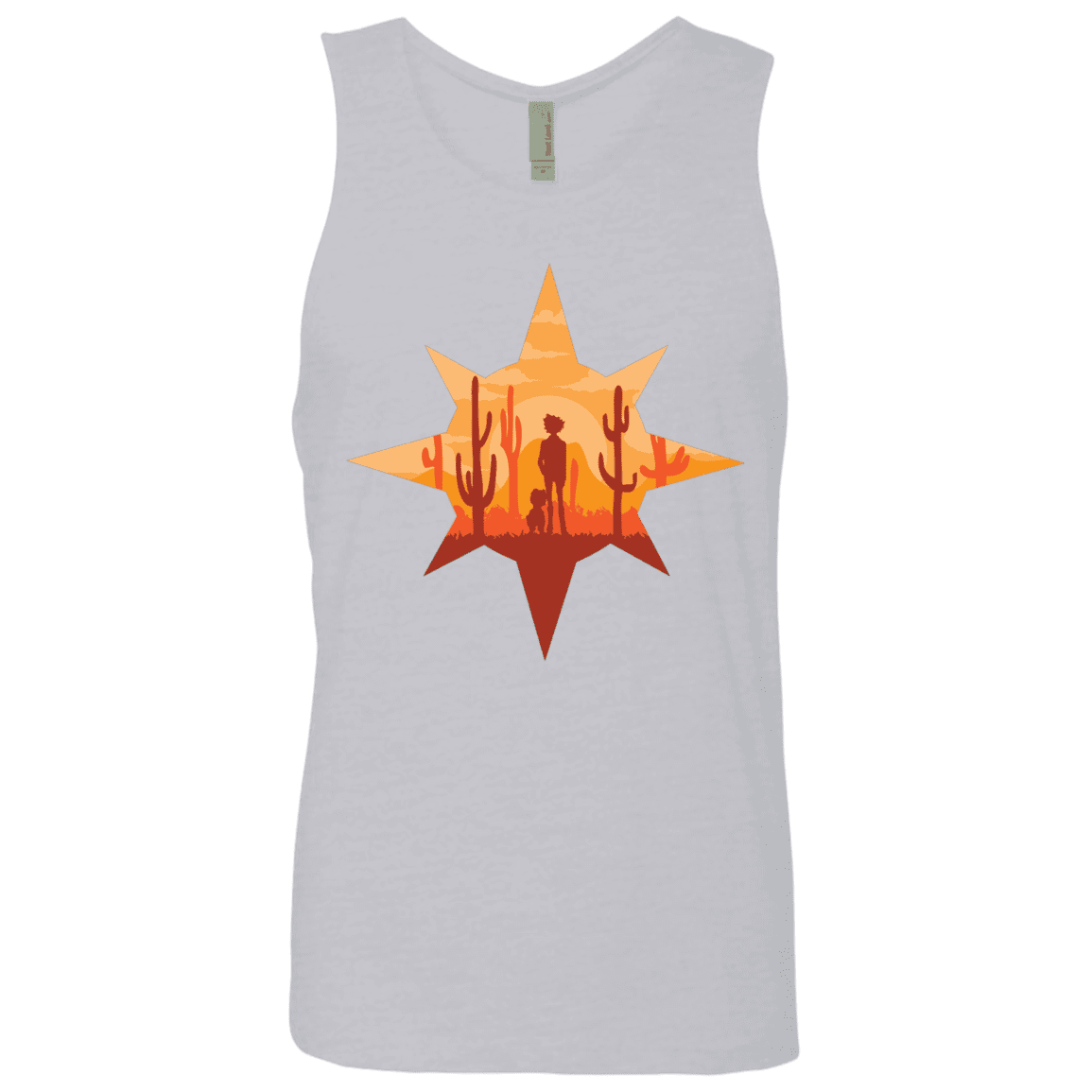 T-Shirts Heather Grey / S Courage Men's Premium Tank Top