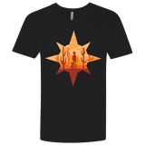 T-Shirts Black / X-Small Courage Men's Premium V-Neck