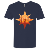 T-Shirts Midnight Navy / X-Small Courage Men's Premium V-Neck