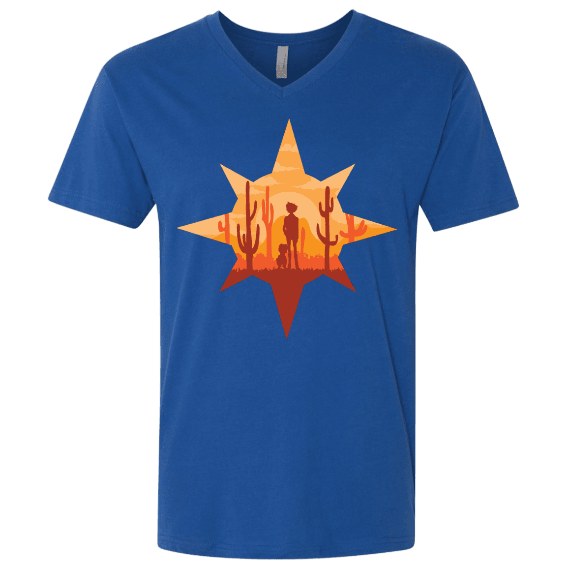 T-Shirts Royal / X-Small Courage Men's Premium V-Neck