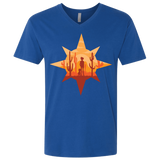 T-Shirts Royal / X-Small Courage Men's Premium V-Neck