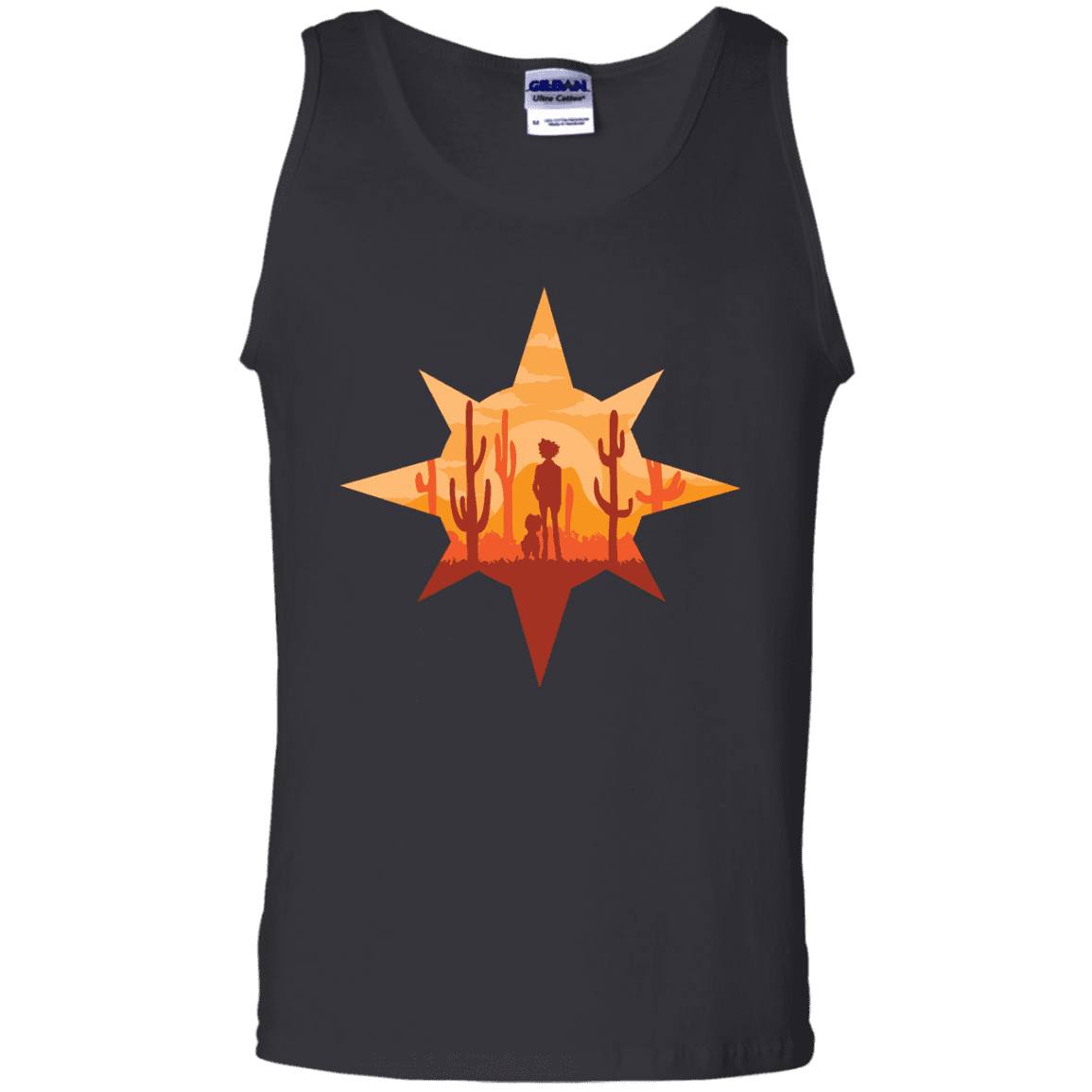 T-Shirts Black / S Courage Men's Tank Top